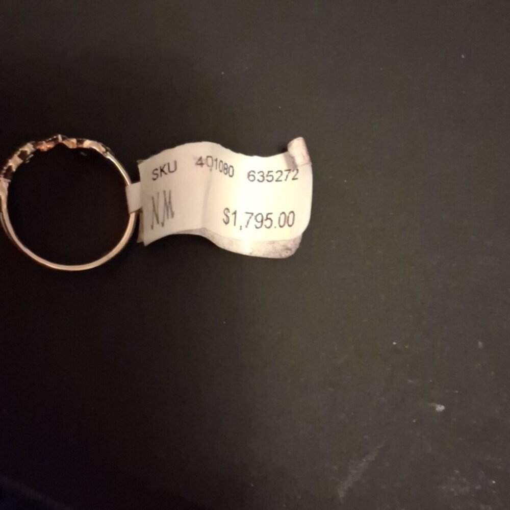 Neiman Marcus Love Ring Sz 6.5 - Picture 3 of 5